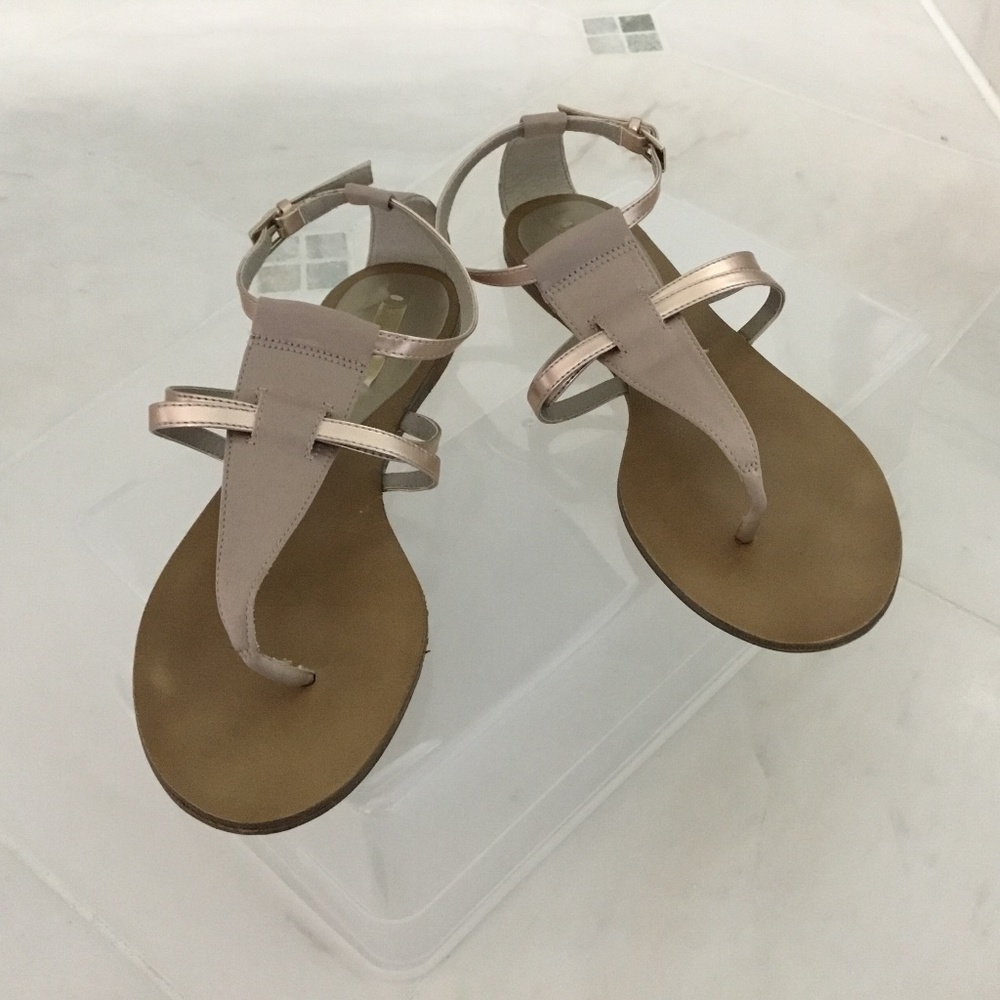 Zara Light Pink strappy sandal, Sz 38